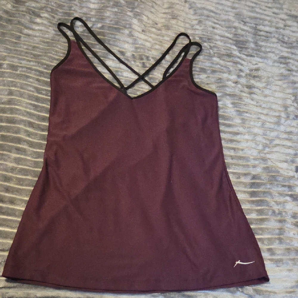 Gottex Deep Purple Strappy Camisole